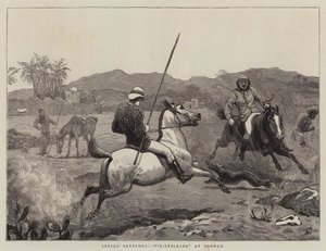 印度草图，在Poonah贴纸
